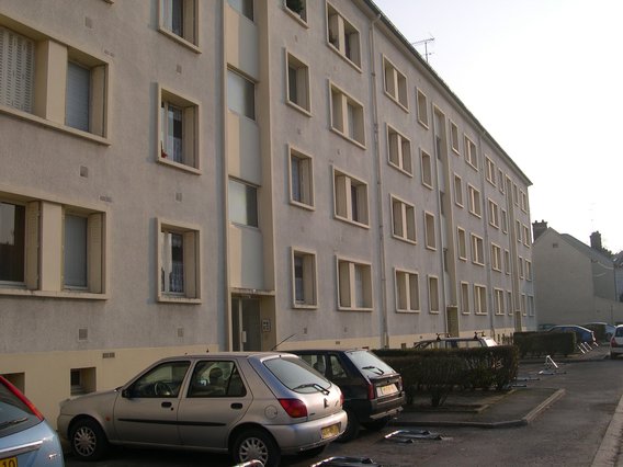 immeuble type HLM années 50